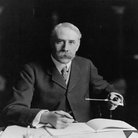 Edward Elgar's bushy moustache!